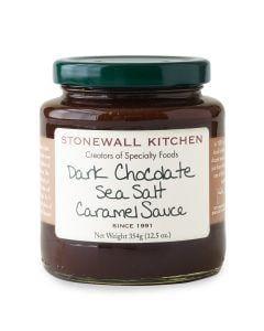 Stonewall Kitchen Dark Chocolate Sea Salt Caramel Sauce 354g - Kitchenalia Westboro