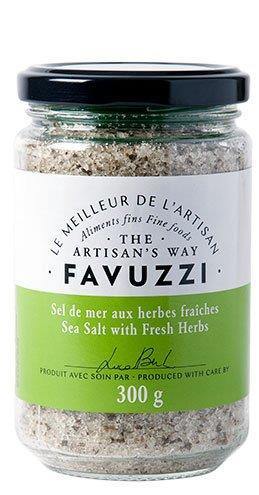 Favuzzi Sea Salt with Fresh Herbs - 300g - Kitchenalia Westboro