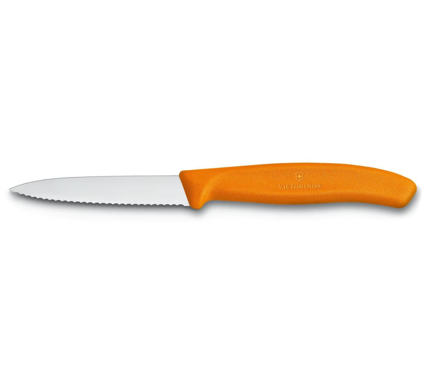 Victorinox Swiss Classic 3" Serrated Paring Knife Orange - Kitchenalia Westboro