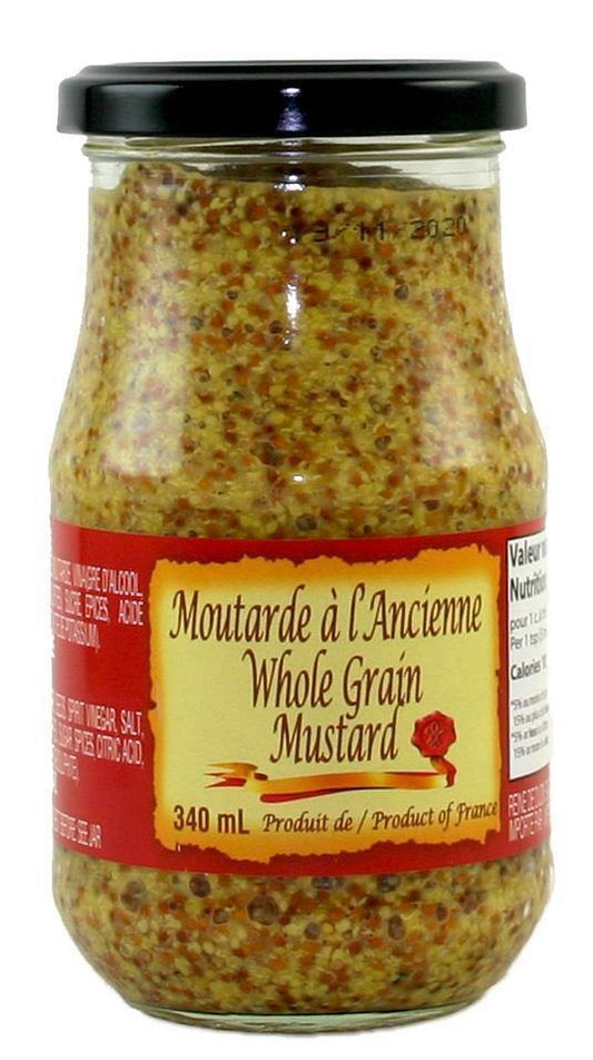 Acema Whole Grain Mustard - 340ml - Kitchenalia Westboro