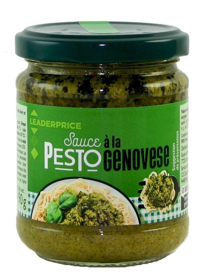 Leader Price Genovese Pesto Sauce - 190g - Kitchenalia Westboro
