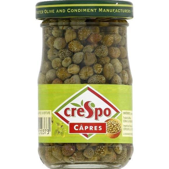 Crespo Small Capers in Brine 105ml - Kitchenalia Westboro