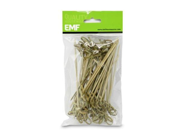 EMF Skewers Knot Bamboo 10cm - Kitchenalia Westboro
