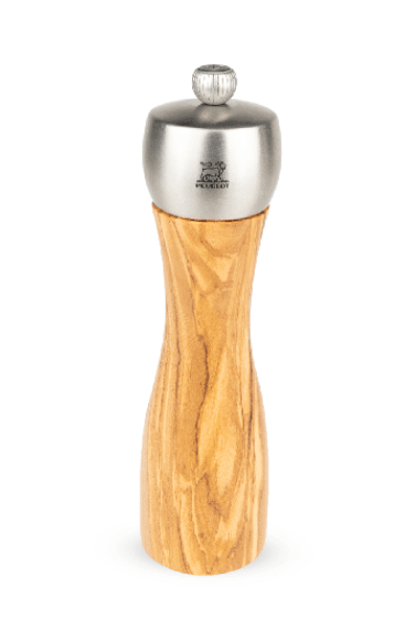 Peugeot Fidji Manual pepper mill, olive wood (20cm) - Kitchenalia Westboro