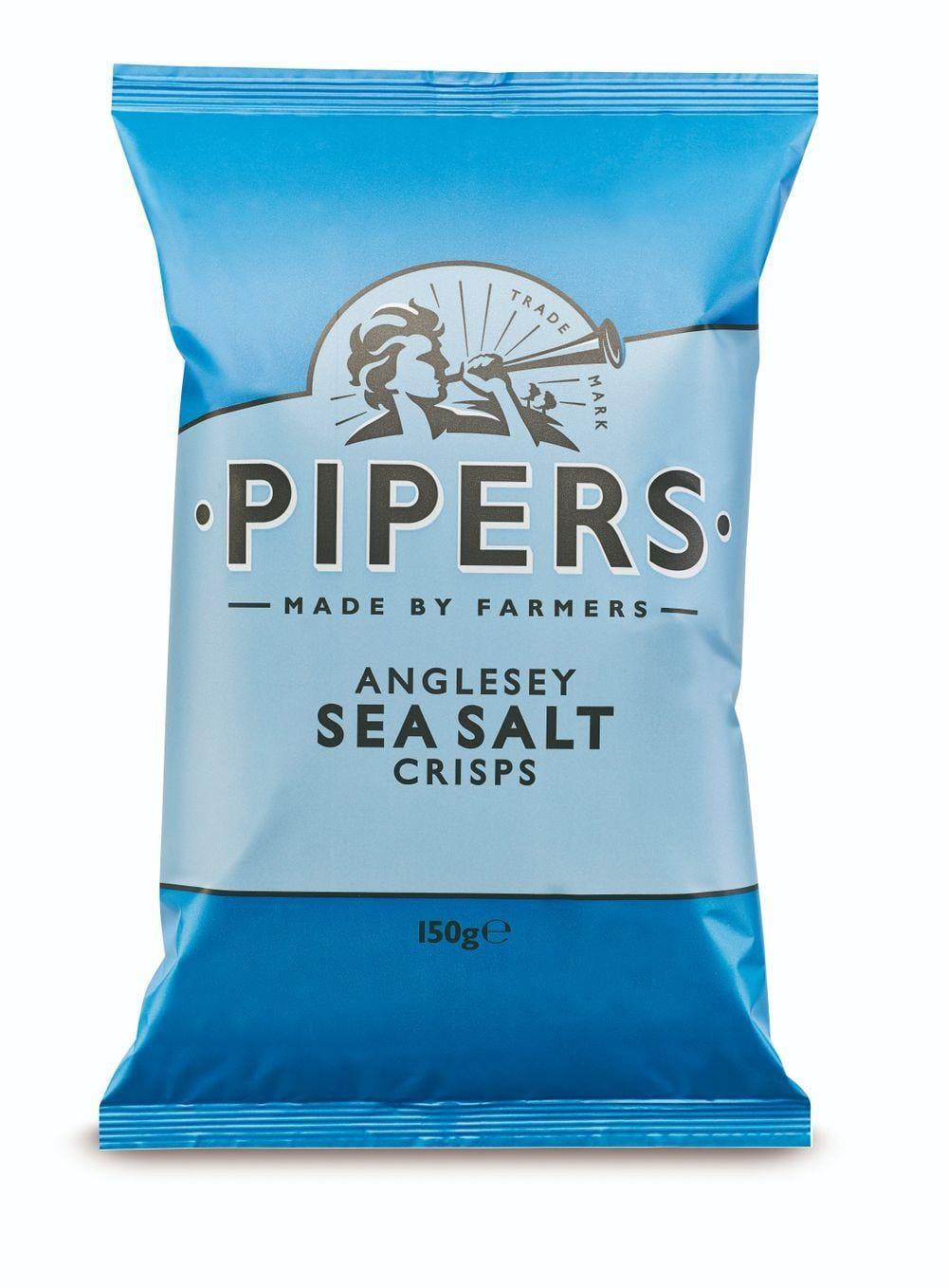 Piper's Angelsey Salt Potato Chips 150g - Kitchenalia Westboro