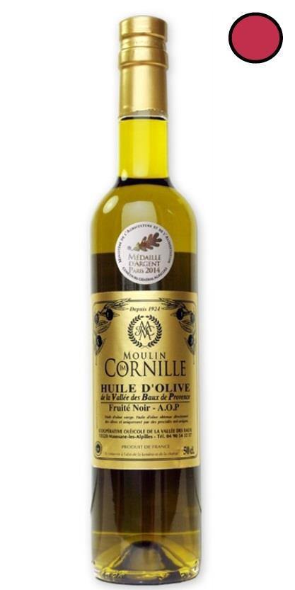 Moulin Jean Marie Cornille Fruity Black Olive Oil 500ml - Kitchenalia Westboro