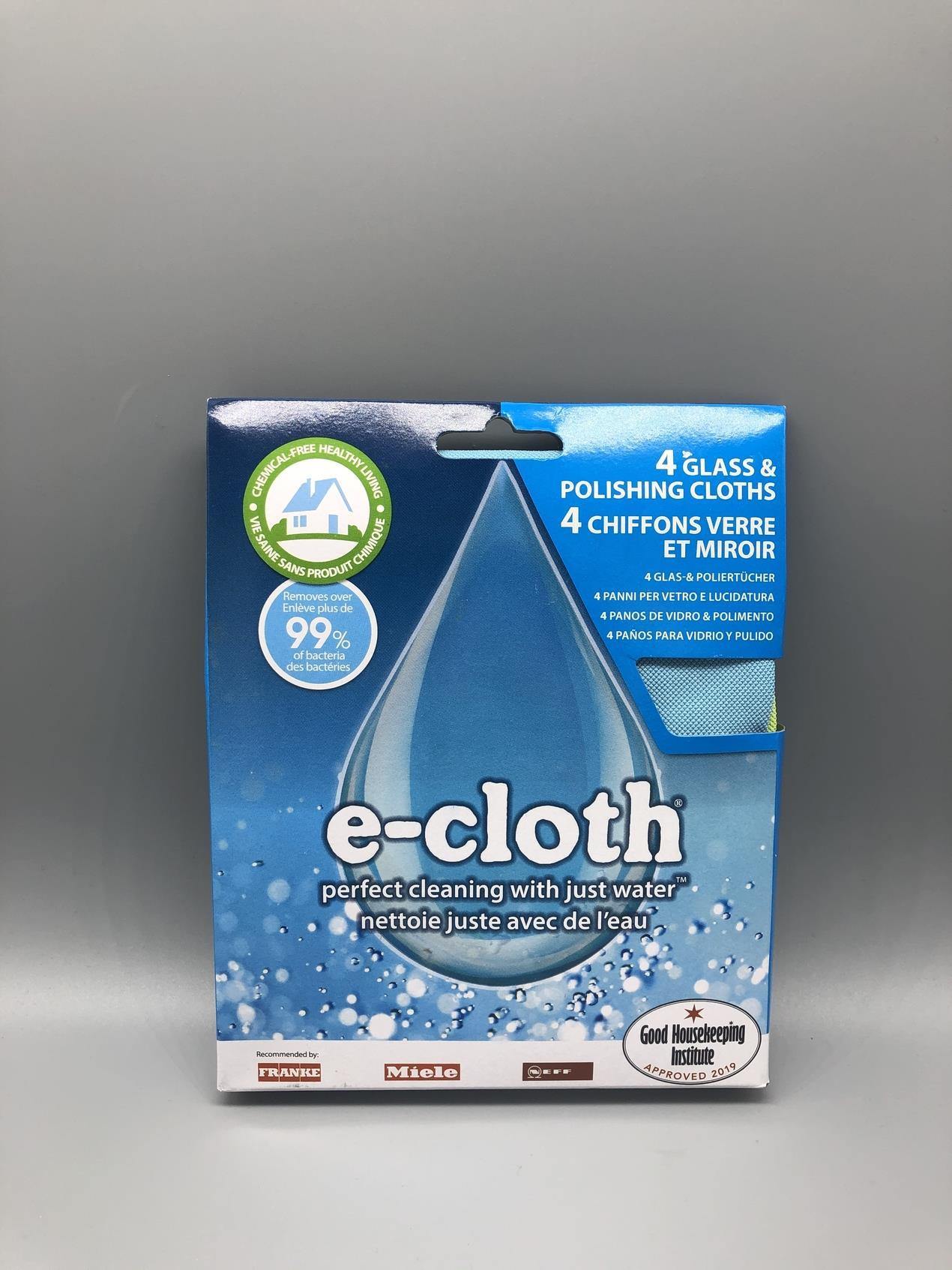 E-Cloth Glass And Polishing Cloth Set Of 4 - Kitchenalia Westboro