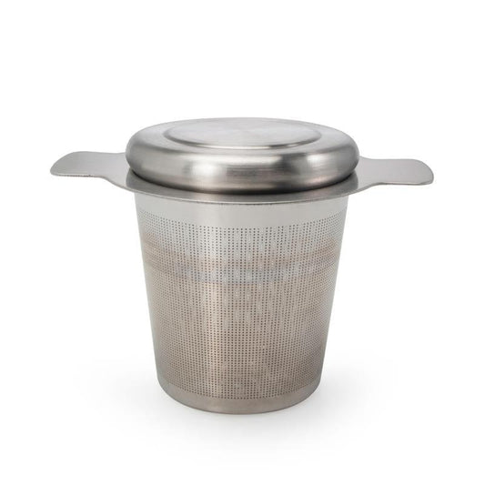 CH'A Tea Stainless Steel Tea Infuser with LId - Kitchenalia Westboro