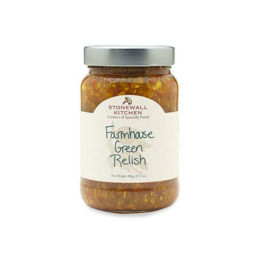 Stonewall Kitchen Farmhouse Green Relish 17.5oz - Kitchenalia Westboro