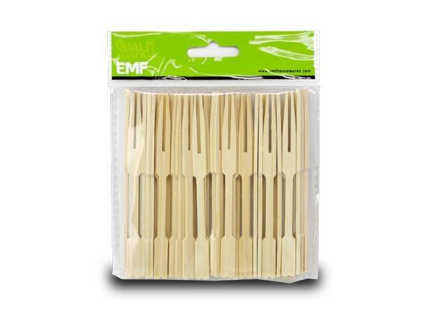 EMF Skewers Fork Bamboo 9cm - Kitchenalia Westboro