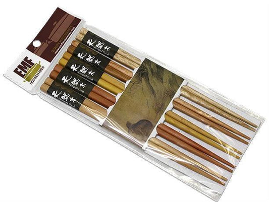 EMF Asst'd Wood Chopsticks 5pk - Kitchenalia Westboro