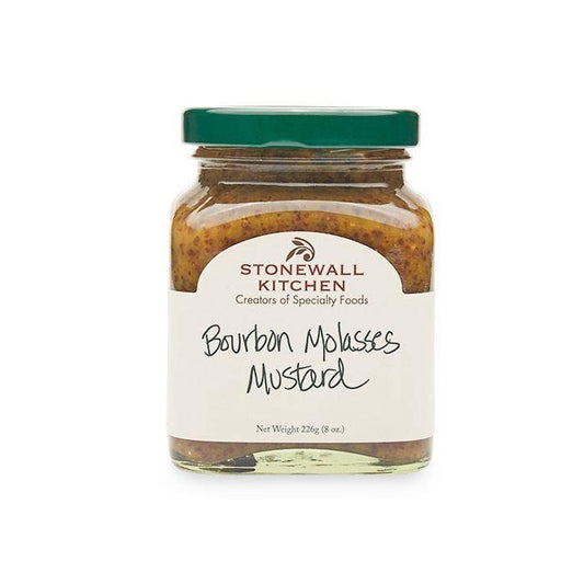 Stonewall Kitchen Bourbon Molasses Mustard 8oz - Kitchenalia Westboro