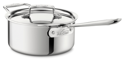 All-Clad D5 3Qt/2.8L Stainless Steel Sauce Pan - Kitchenalia Westboro