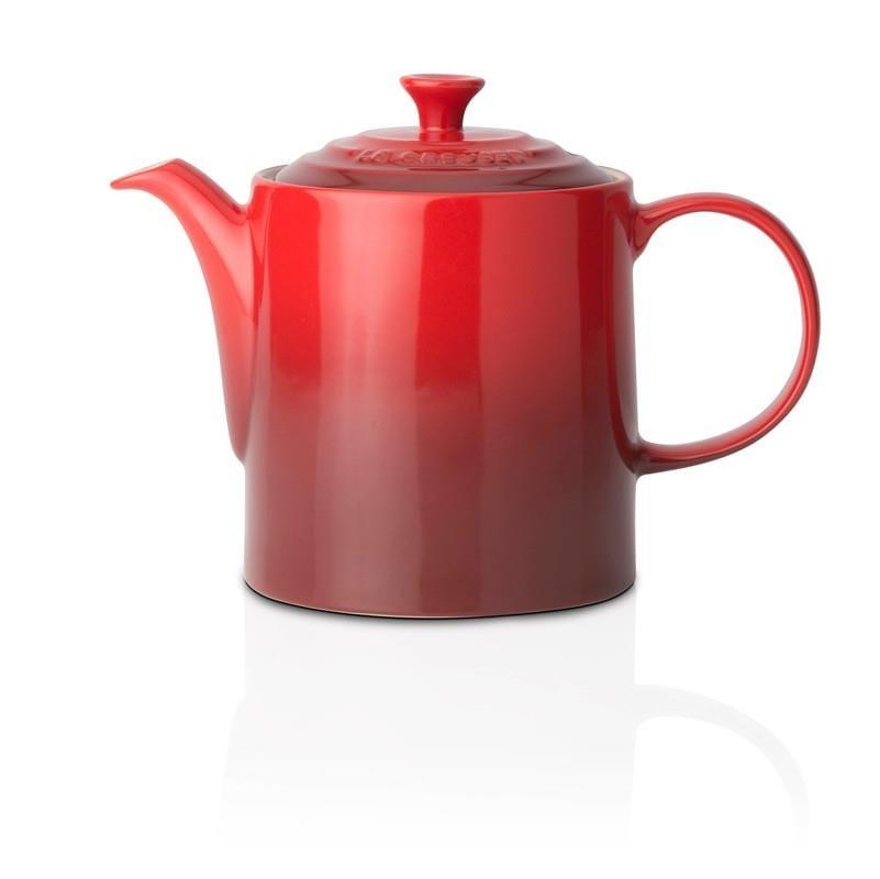 Le Creuset 1.3L Grand Teapot Cerise - Kitchenalia Westboro