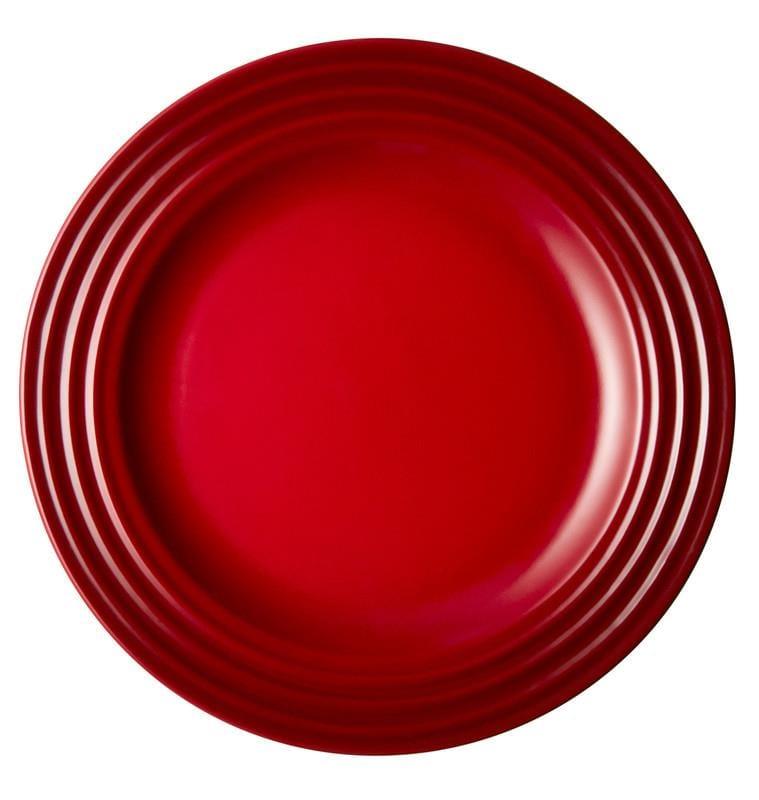 Le Creuset Classic Appetizer Plate Set Of 4 Cerise - Kitchenalia Westboro