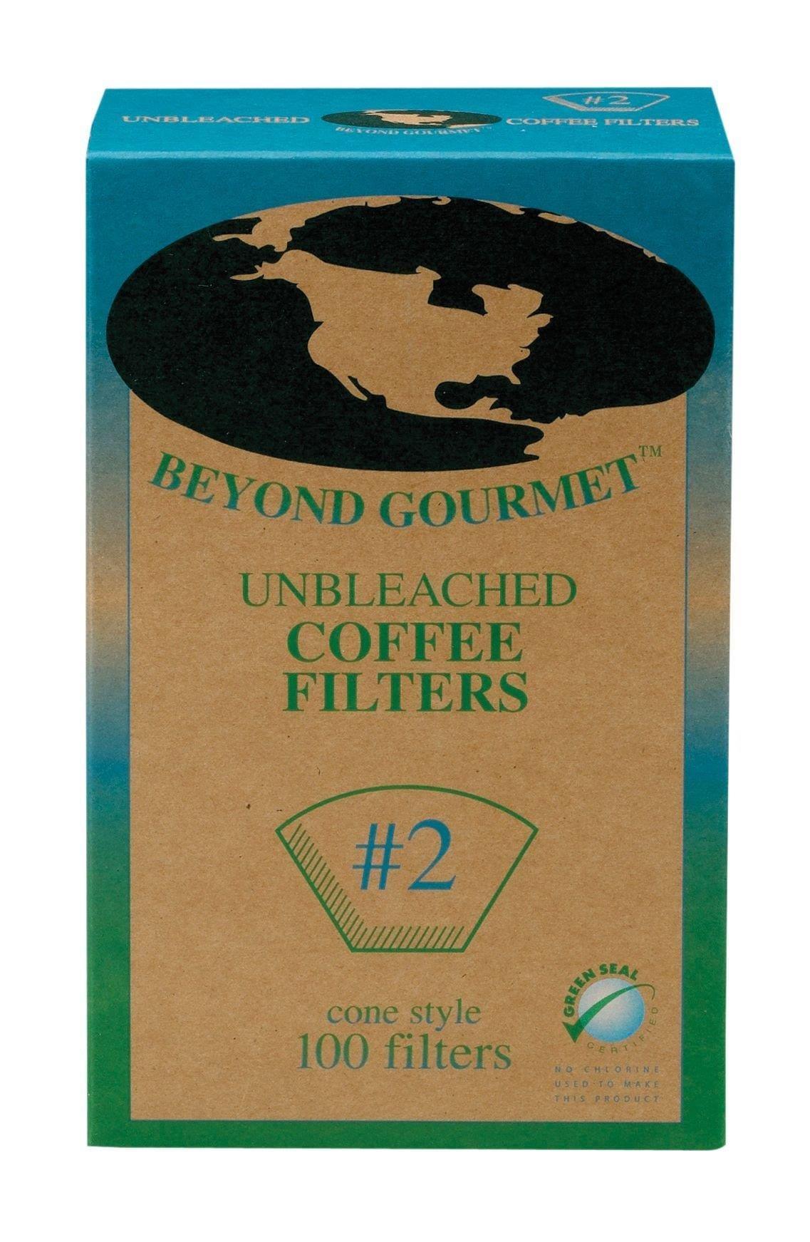 Beyond Gourmet Unbleached Coffee Filter No.2 - Kitchenalia Westboro