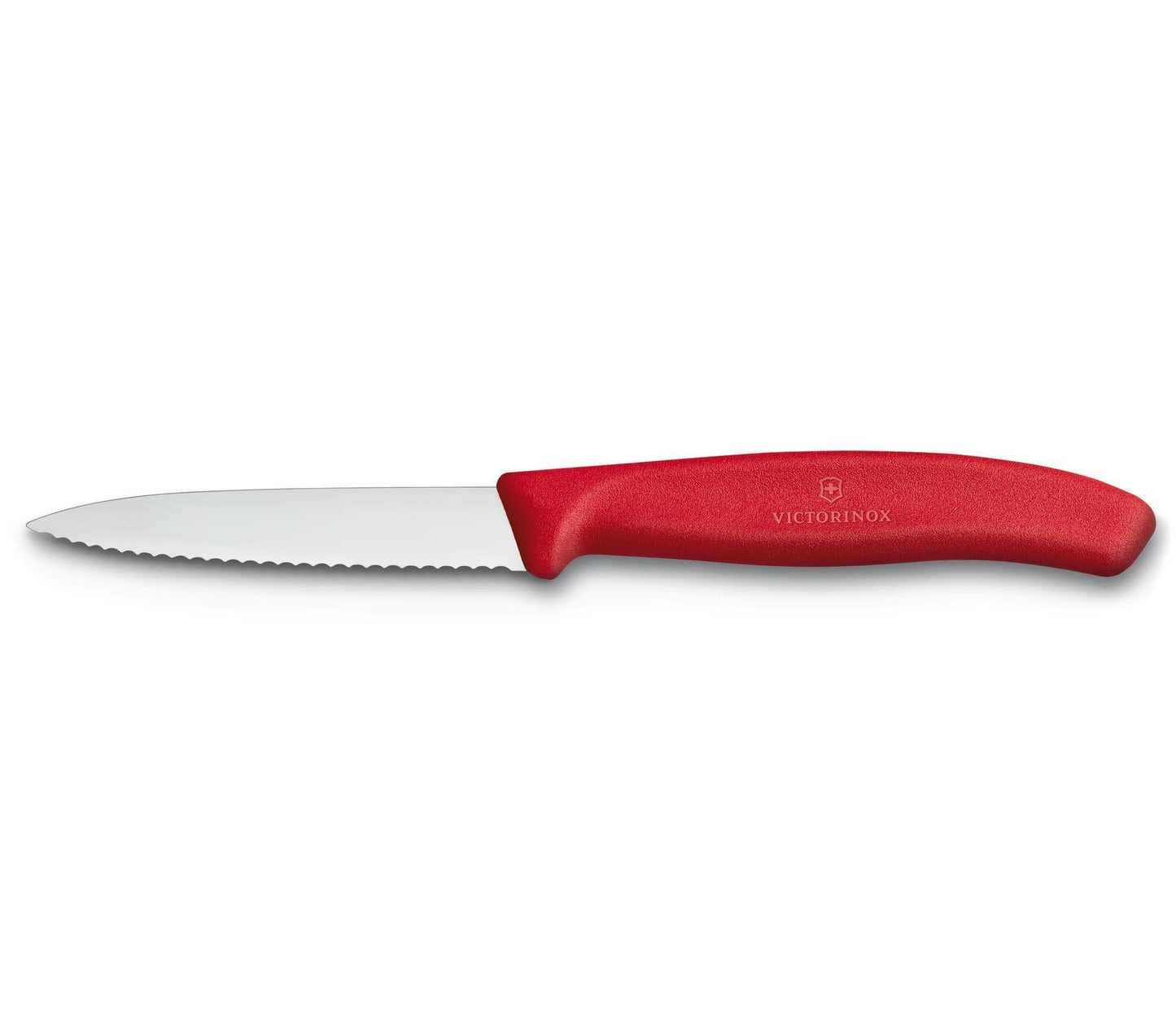 Victorinox Swiss Classic 3" Serrated Paring Knife Red - Kitchenalia Westboro