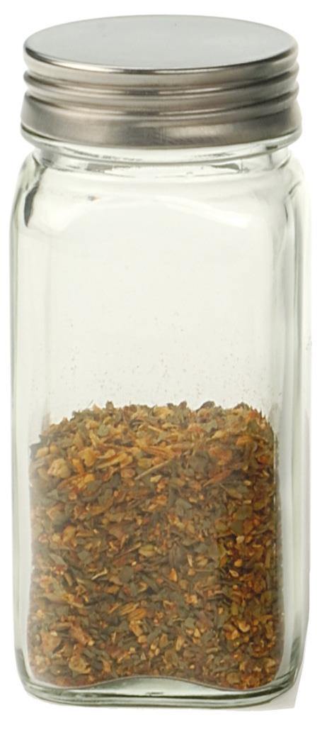 RSVP Square Glass Spice Jar - Kitchenalia Westboro