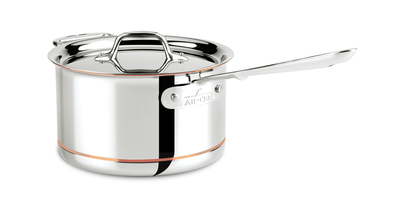 All-Clad Copper Core 4Qt/3.7L Stainless Steel Sauce Pan - Kitchenalia Westboro