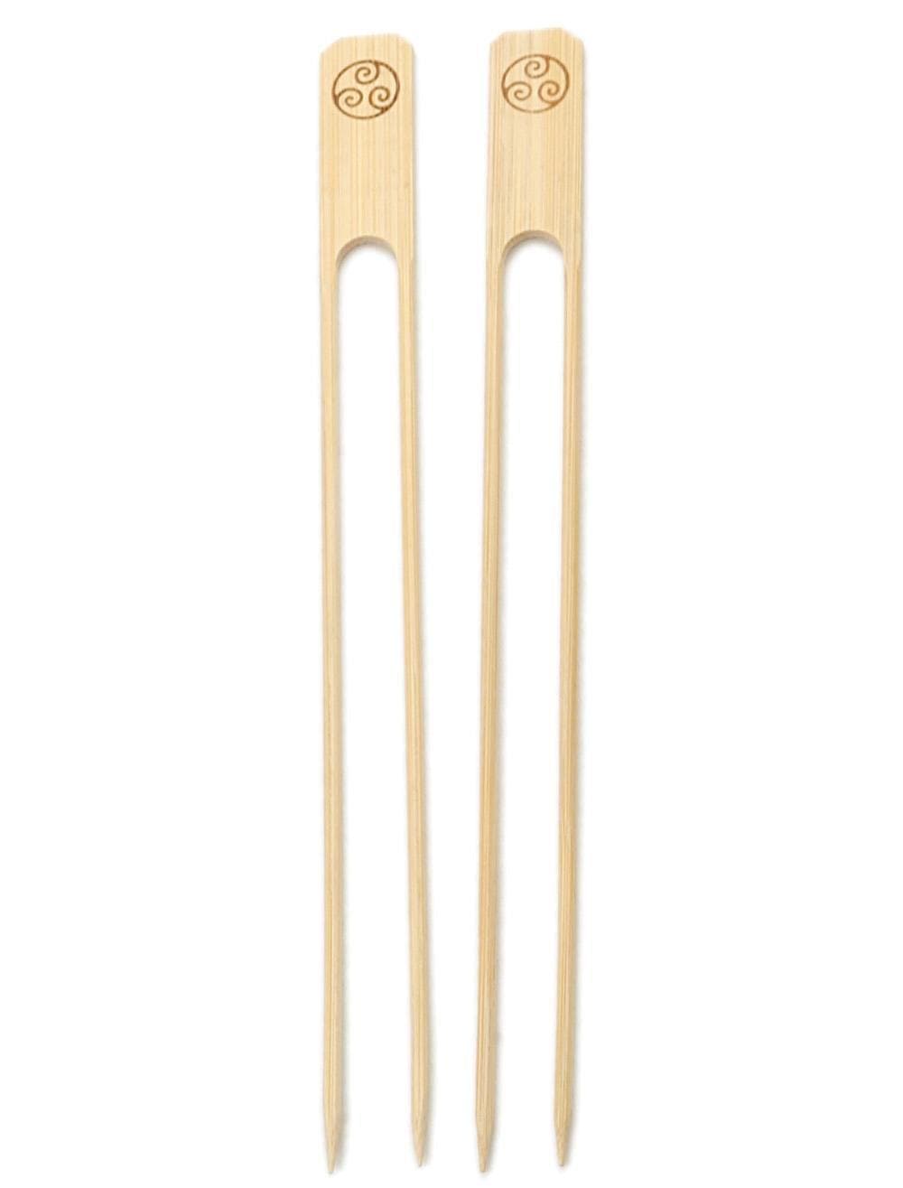 RSVP Bamboo Double Skewer 25 Count - Kitchenalia Westboro