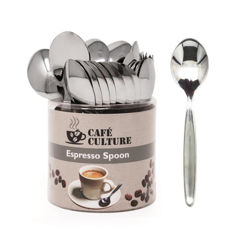 Cafe Cultures Stainless Steel Espresso Spoon - Kitchenalia Westboro