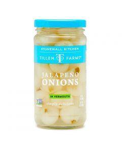 Tillen Farms Jalapeno Onions in Vermouth 340g - Kitchenalia Westboro