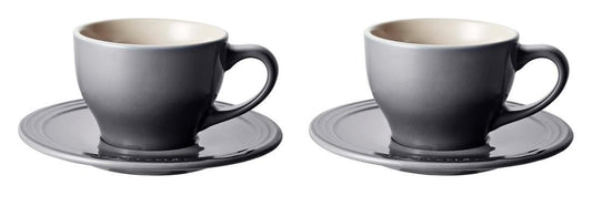 Le Creuset Classic Cappuccino Set Oyster - Kitchenalia Westboro