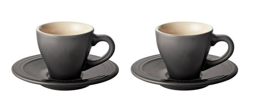 Le Creuset Classic Espresso Set Oyster - Kitchenalia Westboro