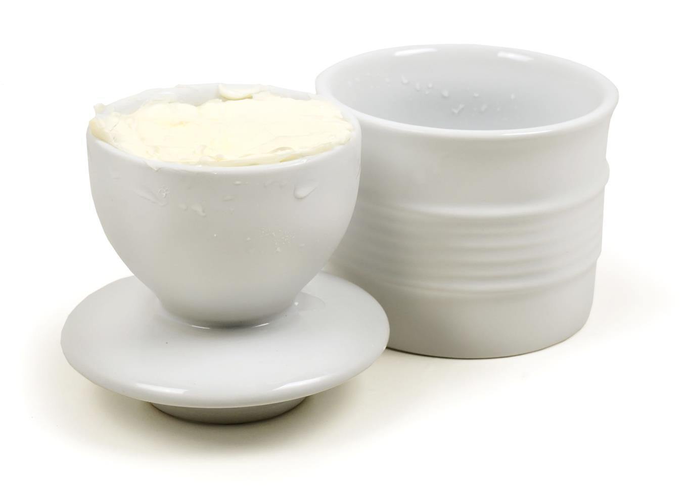 RSVP Butter Pot White - Kitchenalia Westboro