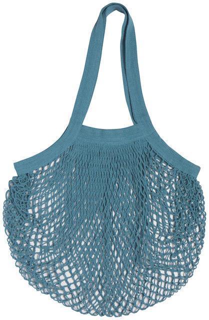 Now Designs Net Shopping Bag Blue - Kitchenalia Westboro