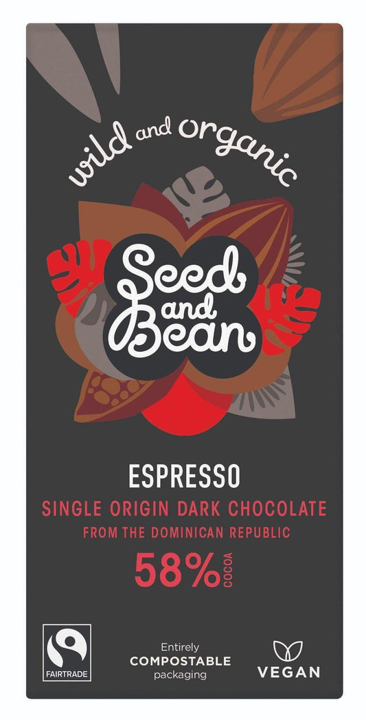Seed & Bean Espresso Dark Chocolate 58% - Kitchenalia Westboro
