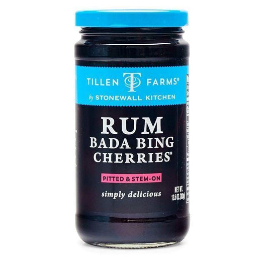 Tillen Farms Rum Bada Bing Cherries 375ml - Kitchenalia Westboro