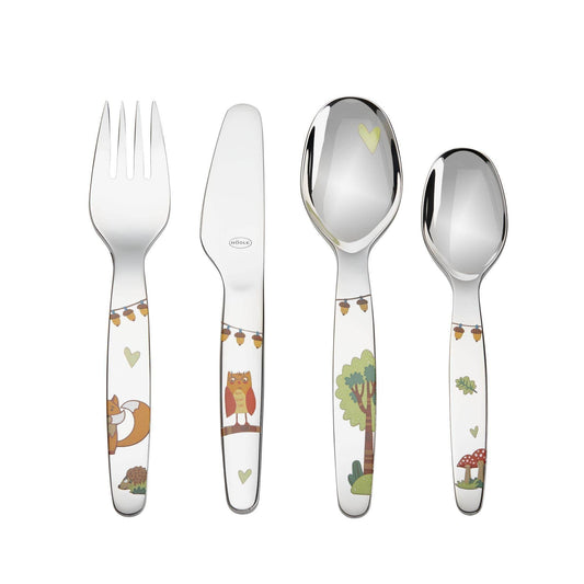 Rosle Kids Cutlery Set Forest Friends - Kitchenalia Westboro