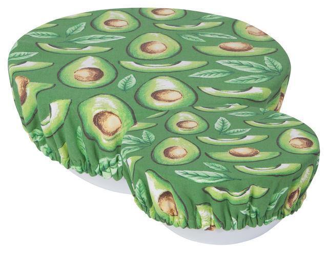 Now Designs Bowl Covers Avocados Set Of 2 - Kitchenalia Westboro