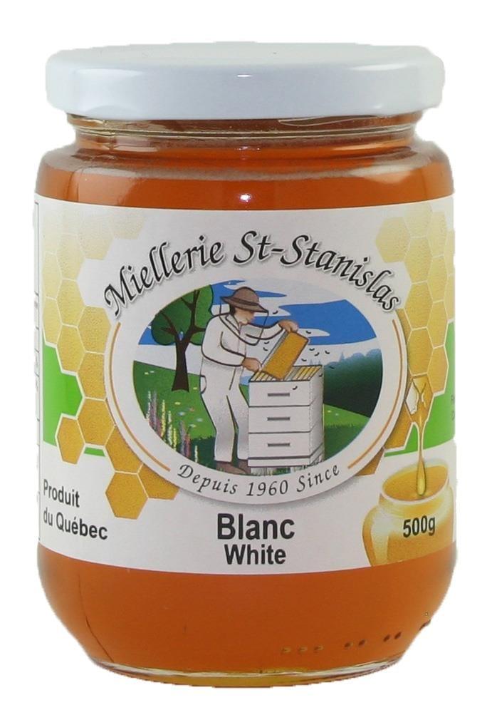 St. Stanilais !00% Natural White Honey 500g - Kitchenalia Westboro