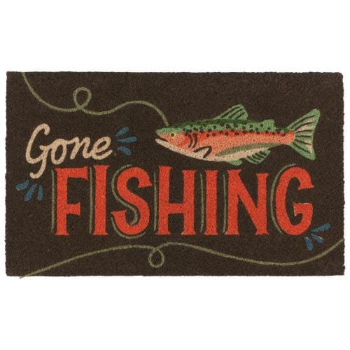 Doormat Gone Fishin