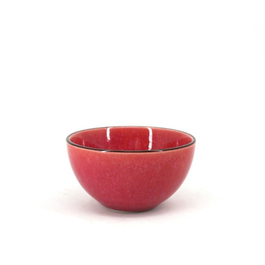 BIA Stoneware Pinch Bowl Fuschia 3.5"dia. - Kitchenalia Westboro