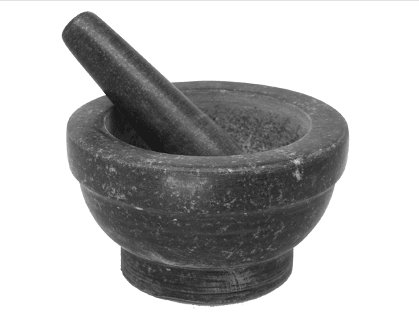 EMF Polished Granite Mortar & Pestle - Kitchenalia Westboro