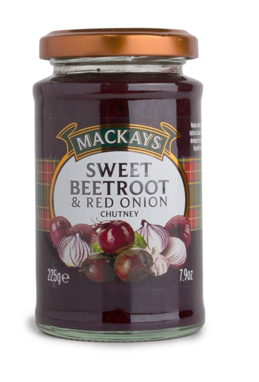 MacKays Sweet Beetroot & Red Onion Chutney 235ml - Kitchenalia Westboro