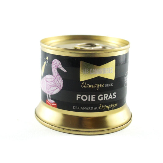 Les Canardises Champagne Foie Gras Duck 140g - Kitchenalia Westboro