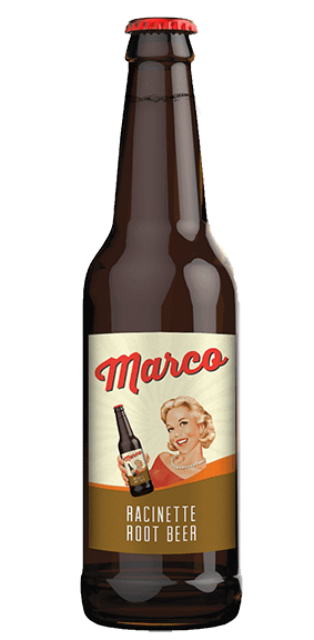 Marco Root Beer Soda 355ml - Kitchenalia Westboro