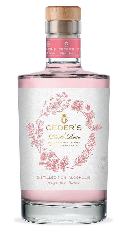 Ceder's Pink Rose Non-Alcoholic Spirits 16.9fl.oz - Kitchenalia Westboro