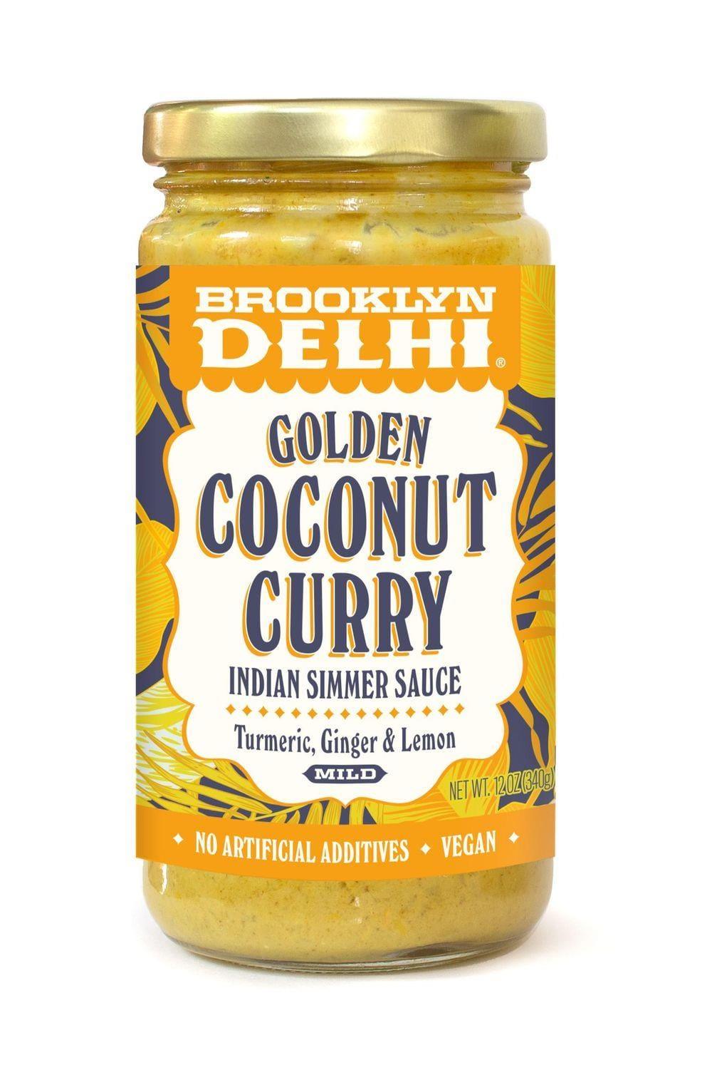 Brooklyn Delhi Golden Coconut Curry Sauce 343ml - Kitchenalia Westboro