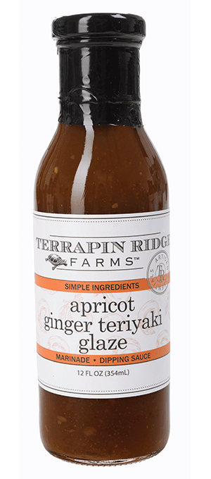 Terrapin Ridge Farms Apricot Ginger Teriyaki Glaze 12fl.oz - Kitchenalia Westboro