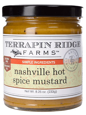Terrapin Ridge Farms Nashville Hot Spice Mustard 8.25oz - Kitchenalia Westboro