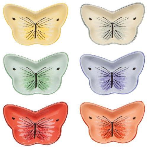 Now Designs Pinch Bowls Set of 6 Morning Meadow - Kitchenalia Westboro