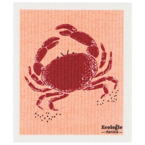 Now Designs Swedish Dishcloth Crab - Kitchenalia Westboro