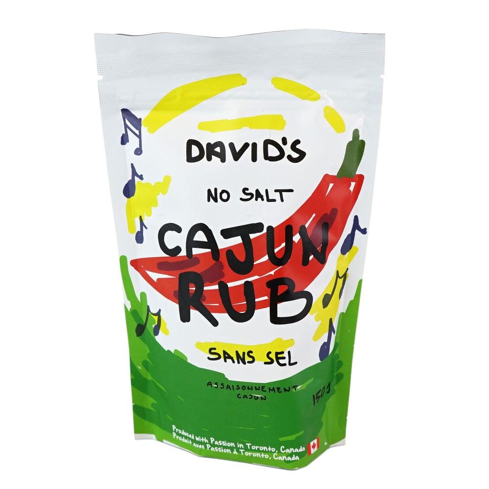 David's No Salt Cajun Rub 150g - Kitchenalia Westboro
