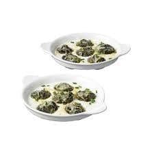 Gourmet BISTRO Porcelain Snail Dish Set of 2 - Kitchenalia Westboro