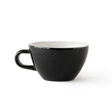 Acme Cappuccino Cup Black 190ml - Kitchenalia Westboro